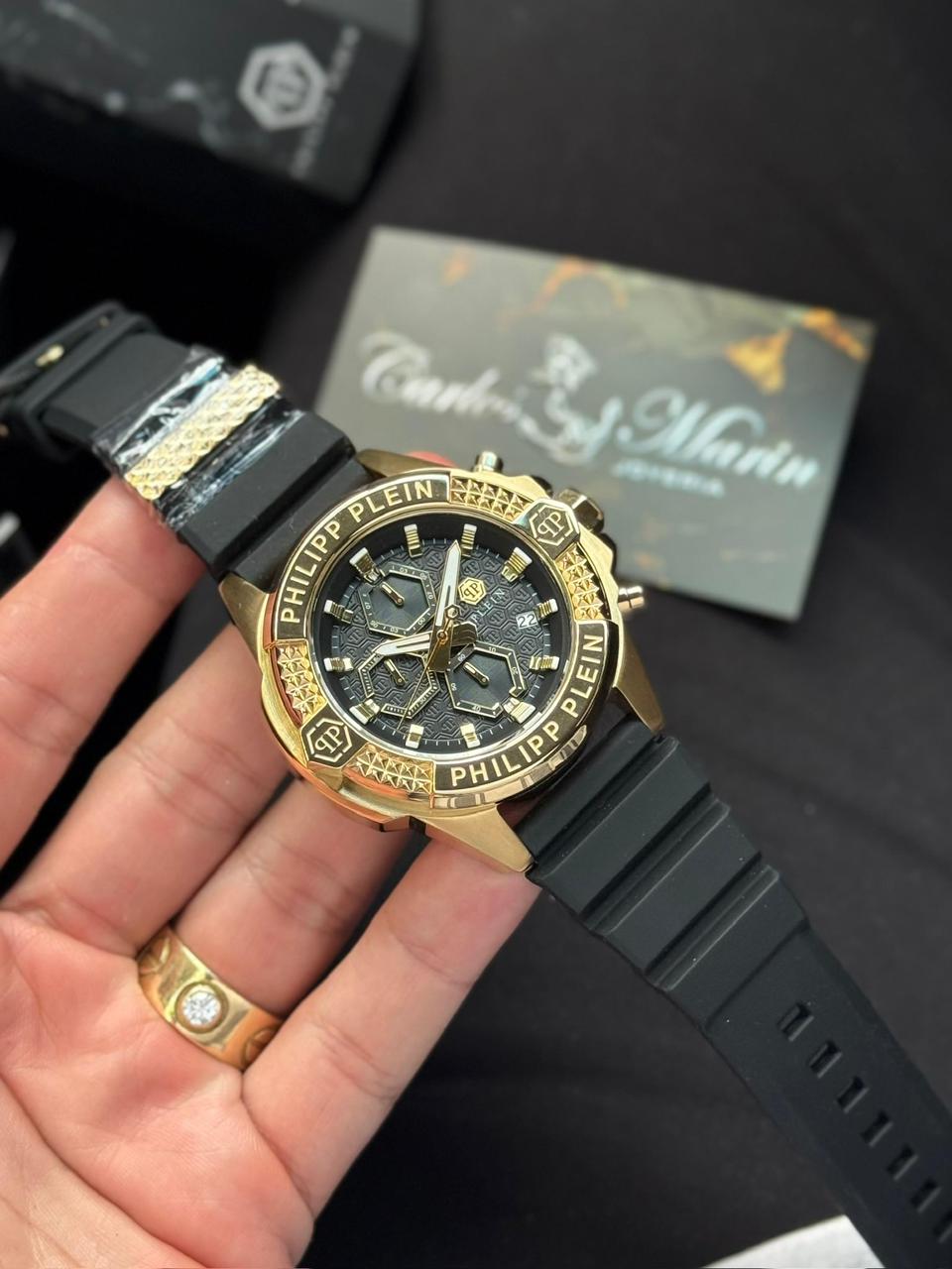 Reloj Philipp Plein Hombre The Skull Chrono PWWFA0225