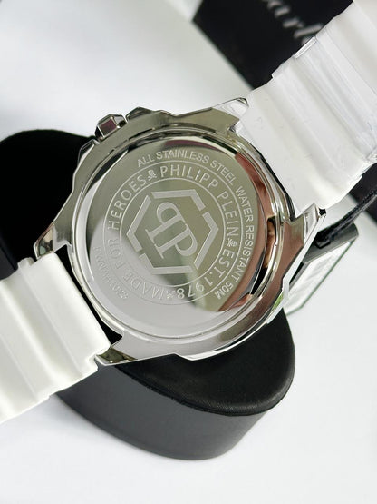 Reloj Philipp Plein unisex blanco PWNAA1023 elegante