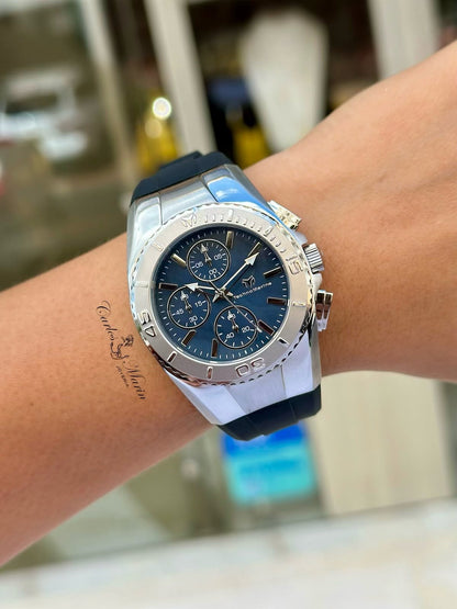Reloj Technomarine Mujer Cruise Plateado TM-124033 con 3 Pulsos