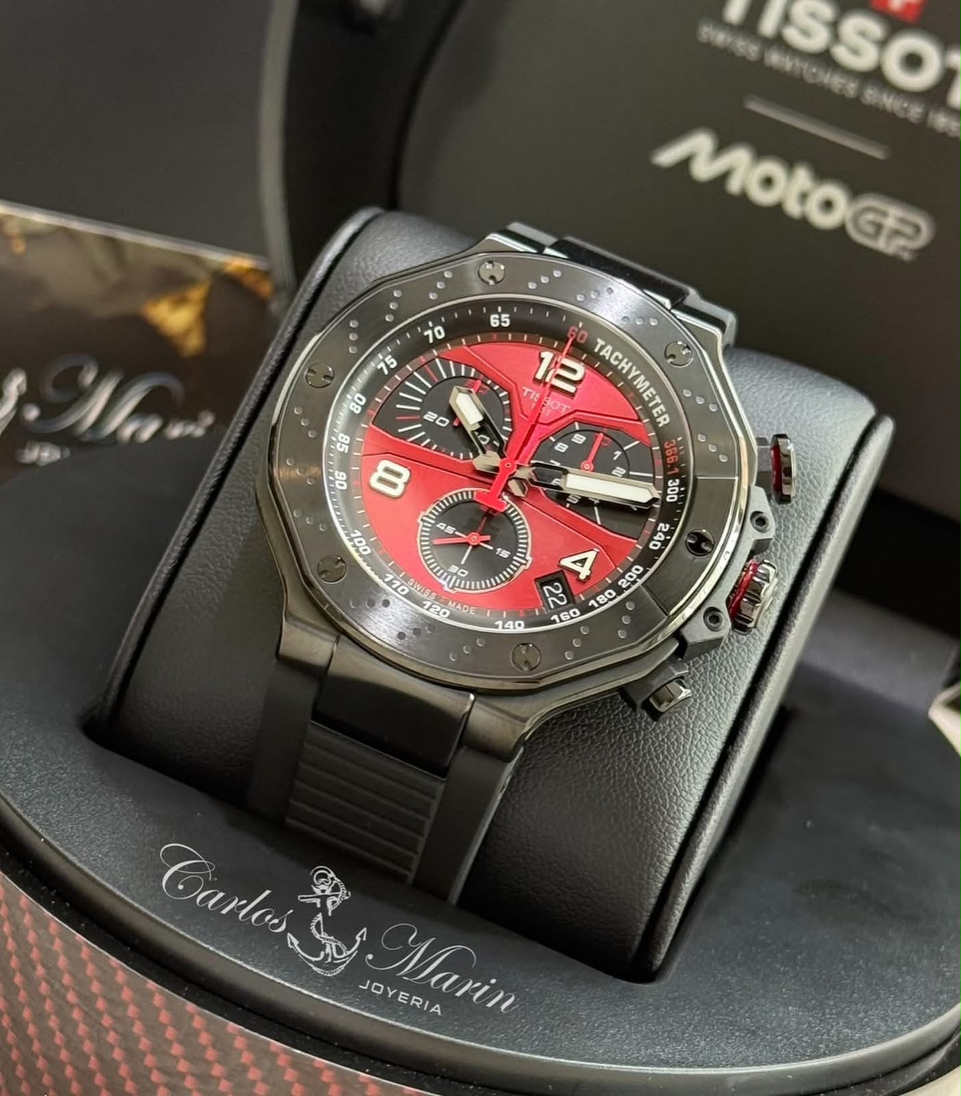 Reloj Tissot Hombre T-Race MotoGP Rojo Edición Limitada