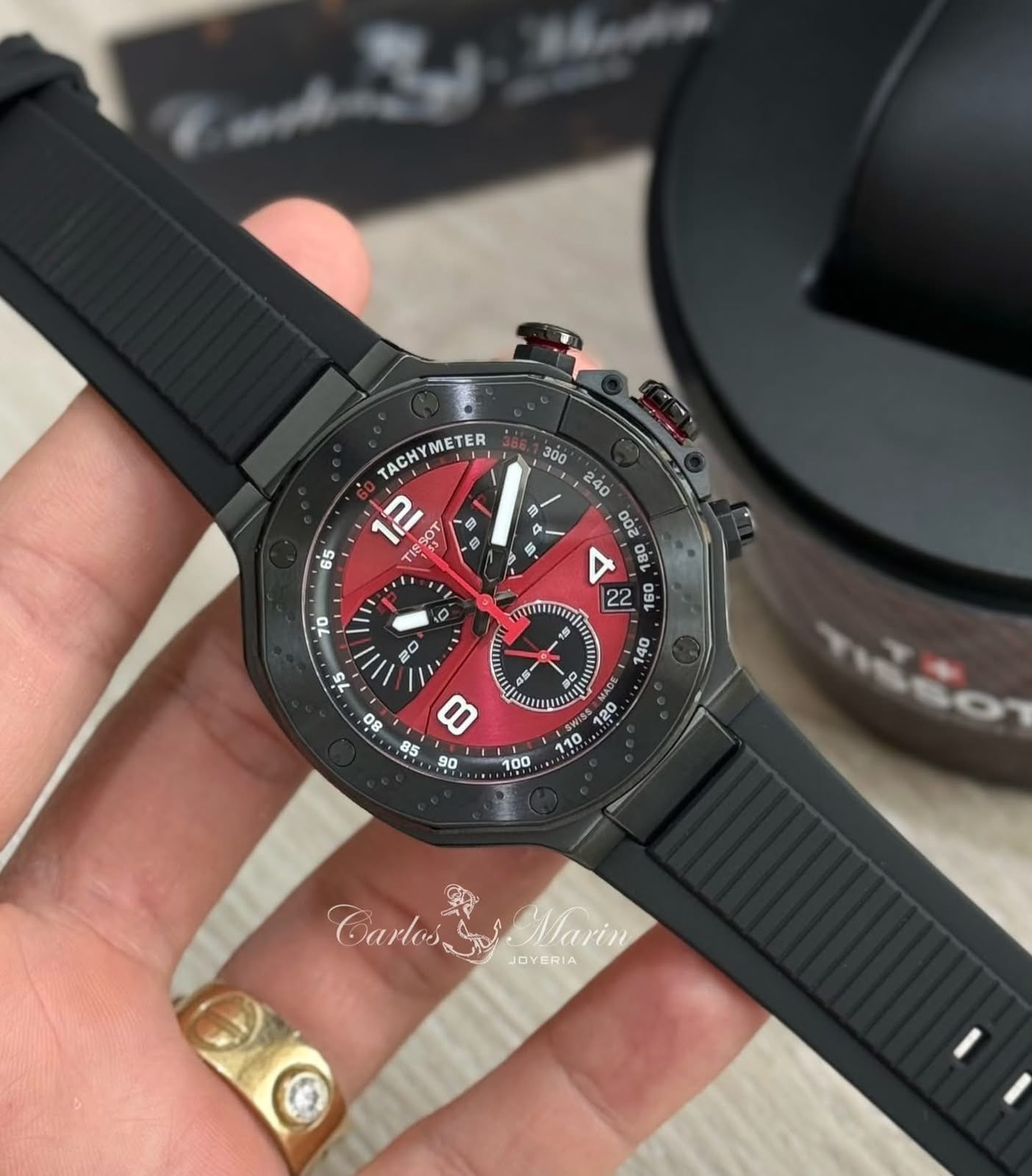 Reloj Tissot Hombre T-Race MotoGP Rojo Edición Limitada