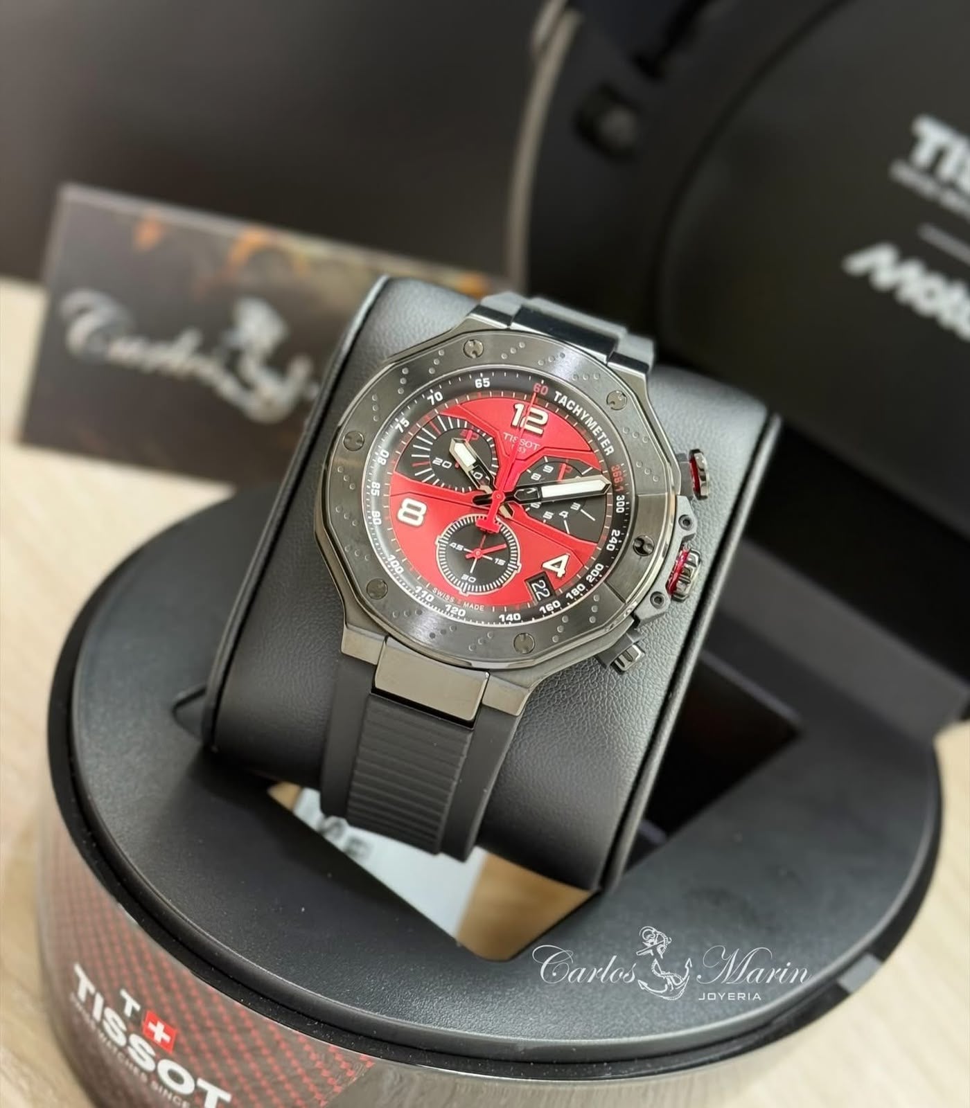 Reloj Tissot Hombre T-Race MotoGP Rojo Edición Limitada