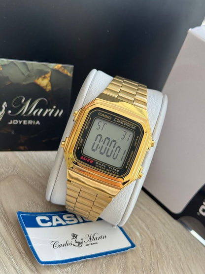 Reloj Casio Digital Dorado Vintage Ref. A178WGA-1ADF