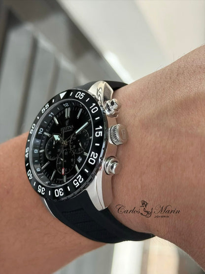 Reloj Festina Hombre Deportivo Ceramic Negro F20515/2