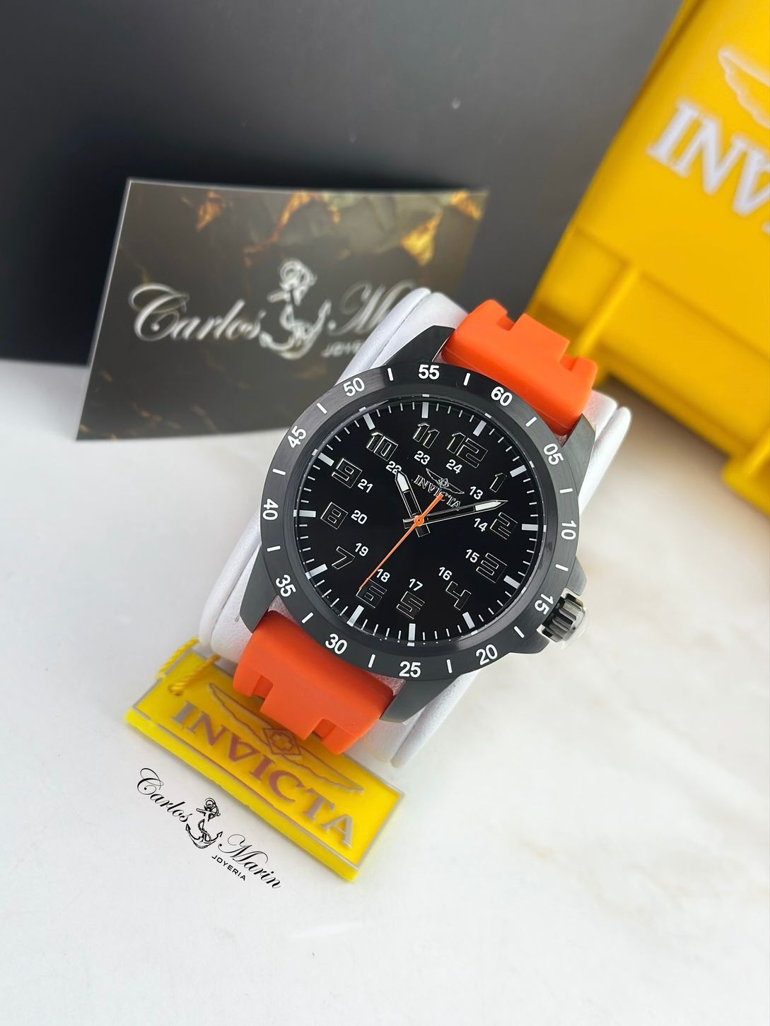 Reloj Invicta Hombre Deportivo Pro Diver 39999 Naranja
