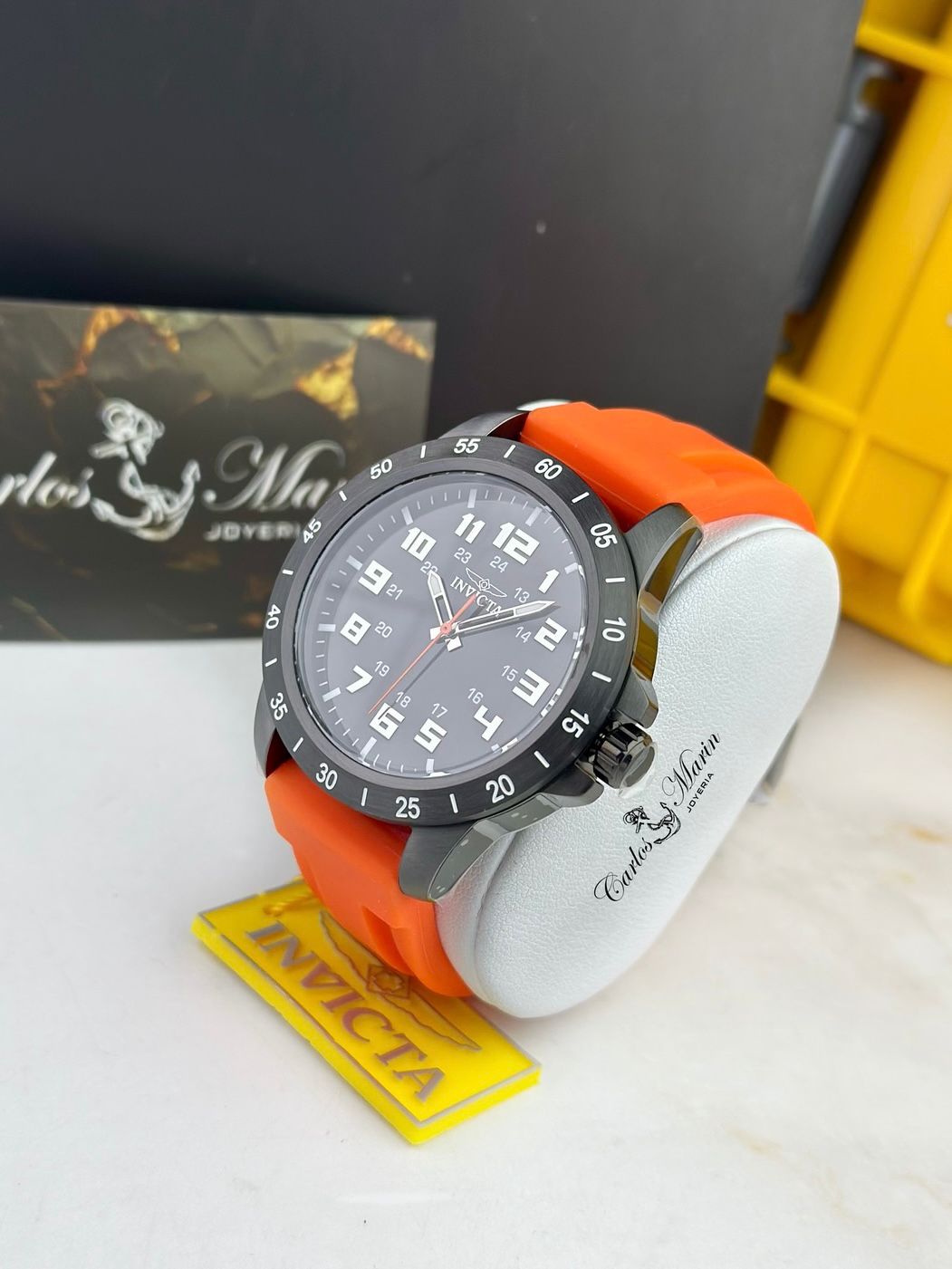 Reloj Invicta Hombre Deportivo Pro Diver 39999 Naranja