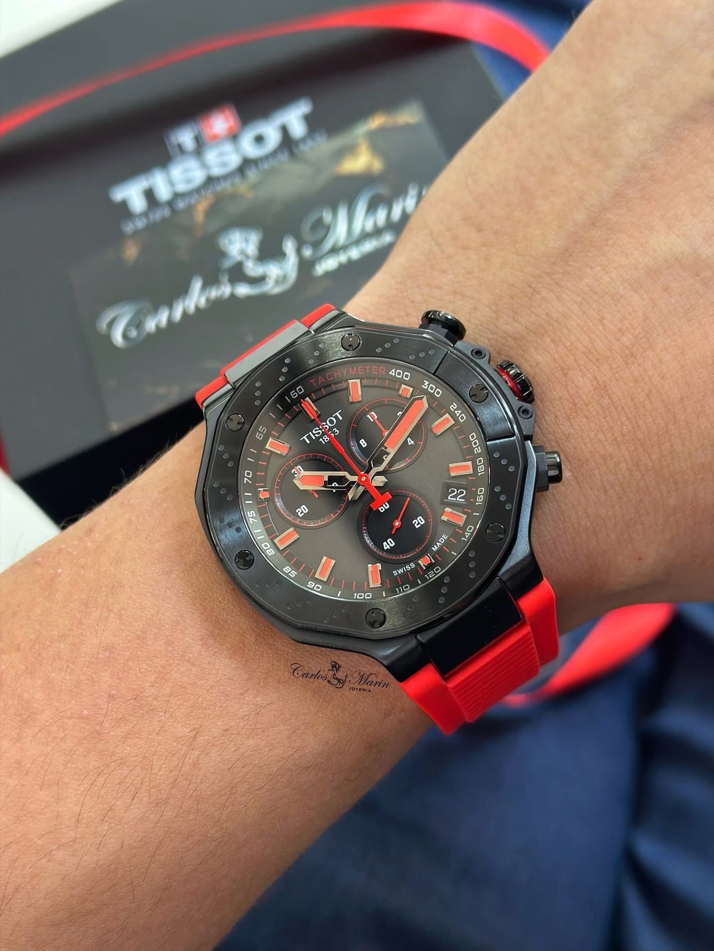 Tissot T-Race  rojo - T141.417.37.061.01