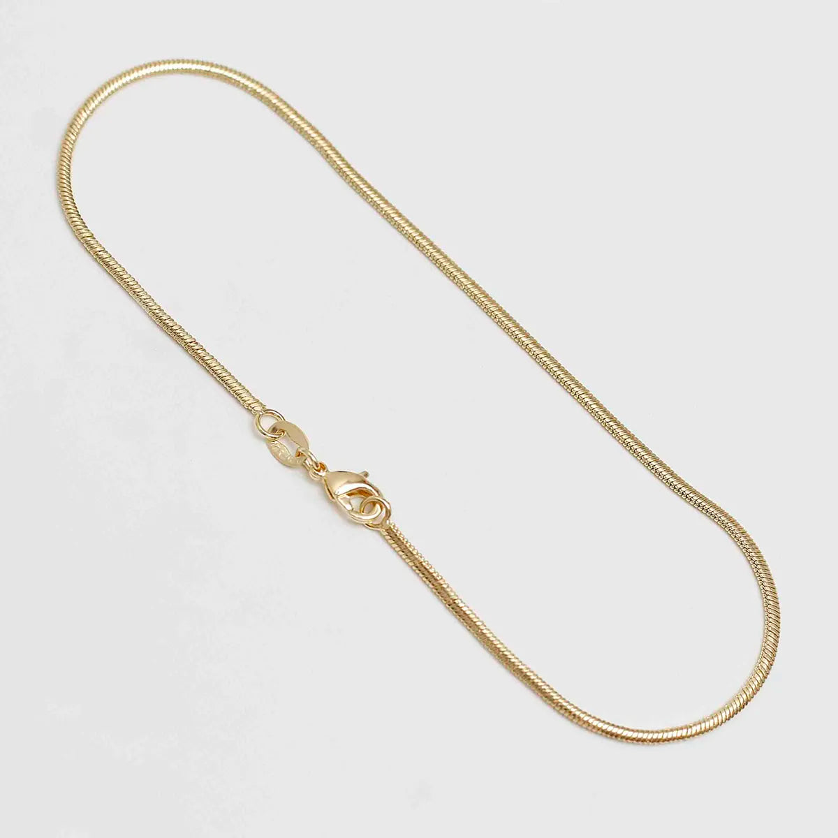 Tobillera Serpiente 25 cm en Oro Laminado