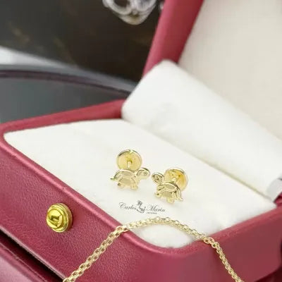 Topos TORTUGA en Oro de 18k