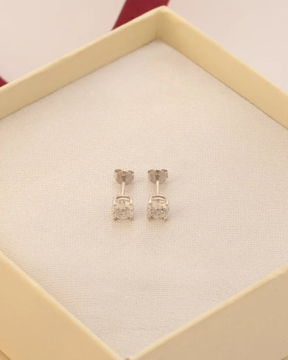 Topos Crystal Bold de 5 mm en Plata