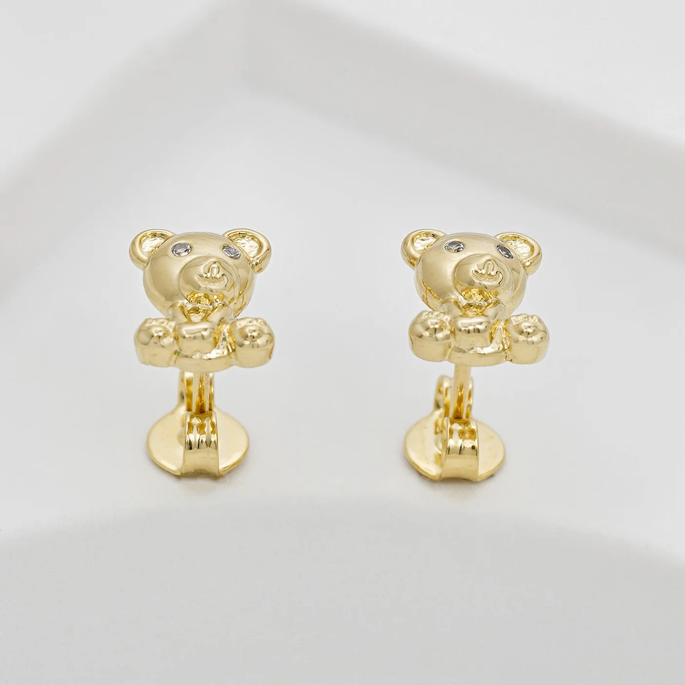 Topos Osito Teddy Oro Laminado