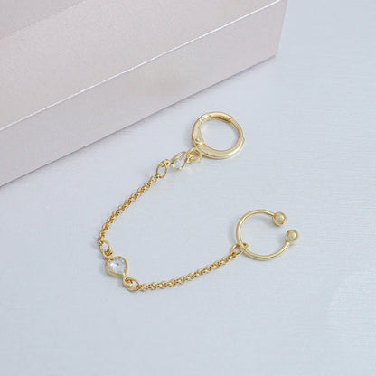 Aretes Gypsy Oro Laminado