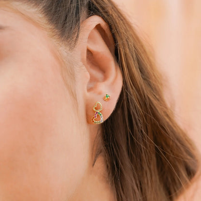 Topos Double Free Love Oro Laminado