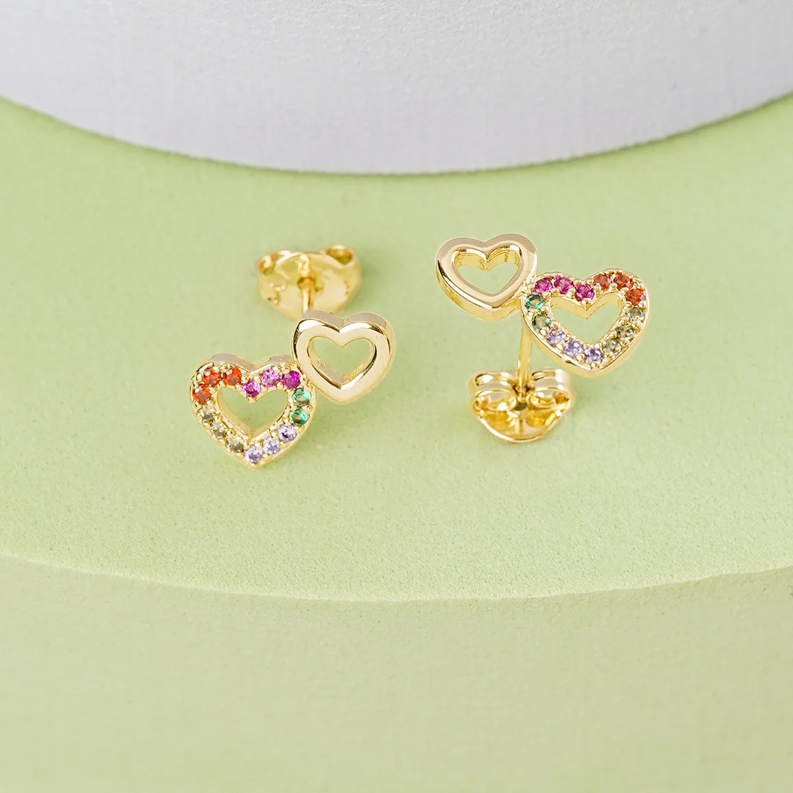 Topos Double Free Love Oro Laminado