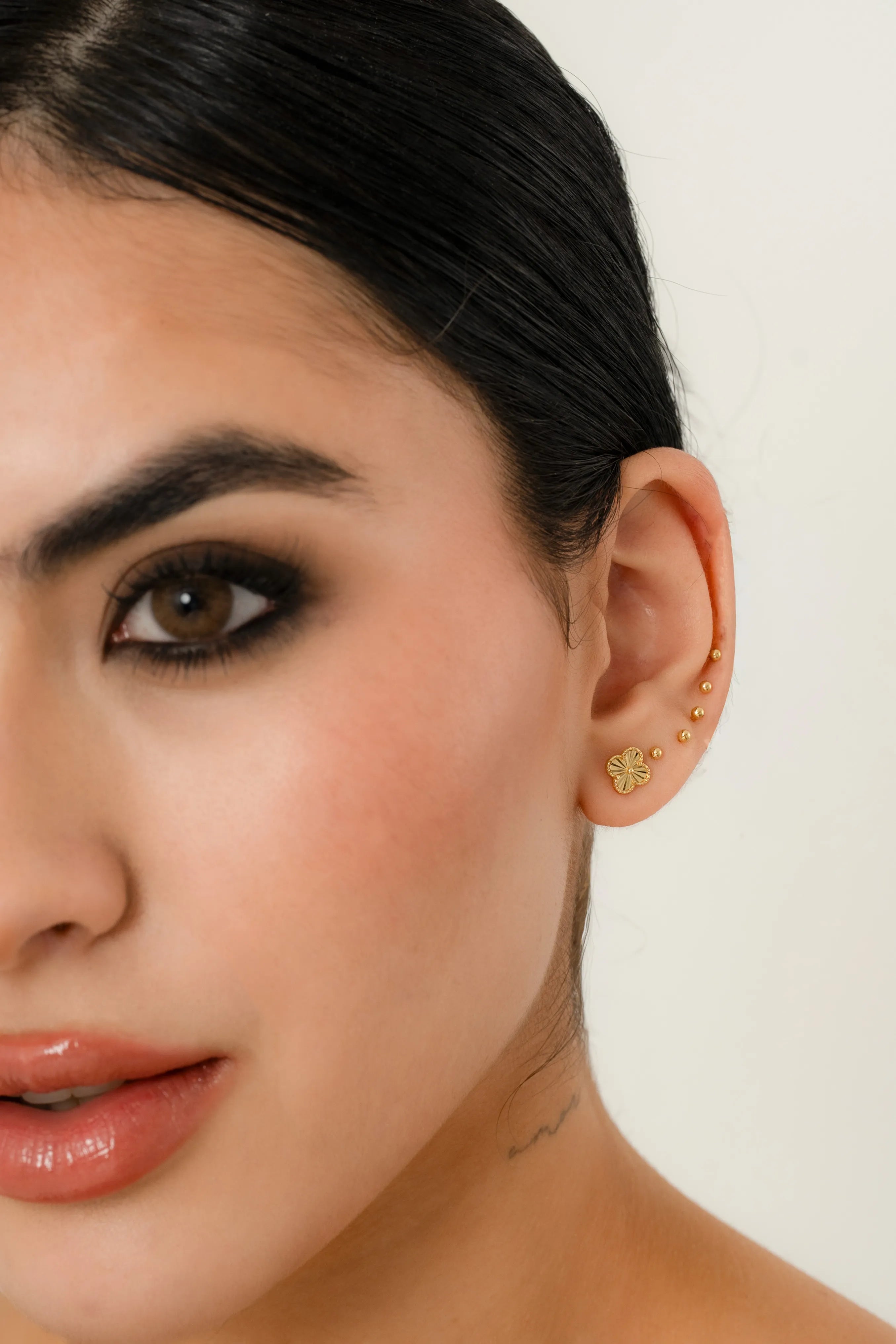 Topos Clover 0,8 mm Oro Laminado