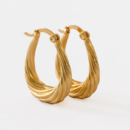 Candongas Hills M Oro Laminado