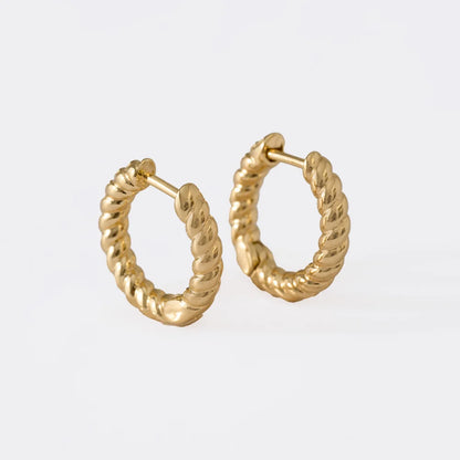 Candongas Elegant Oro Laminado