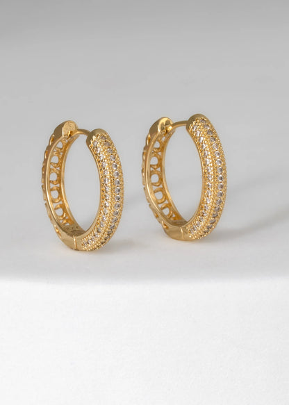 Candongas Elle Oro Laminado