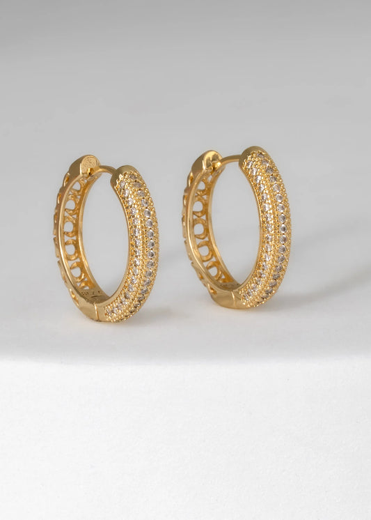 Candongas Elle Oro Laminado