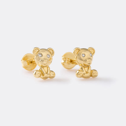 Topos Osito Teddy Oro Laminado