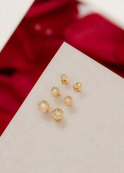 Topos Balín Italy 6 mm Oro Laminado 💎✨