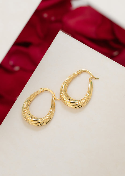 Candongas Hills G Oro Laminado