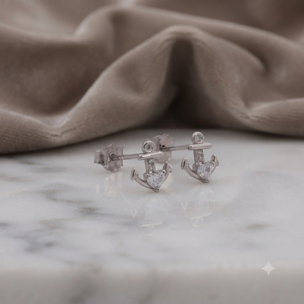 Topos Ancla Imperial 7,4 mm en Plata