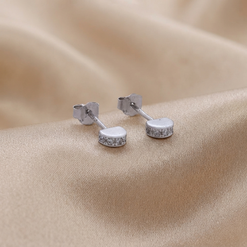 Topos Barra Halo 4,8 mm en Plata