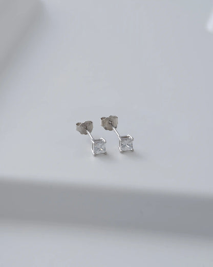 Topos Chispa Diamond 3.6 mm en Plata