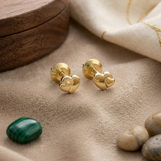 Topos Deux Love 4 mm en Oro Laminado