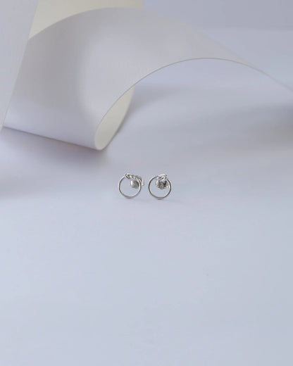 Topos Facet Hoop 7 mm en Plata
