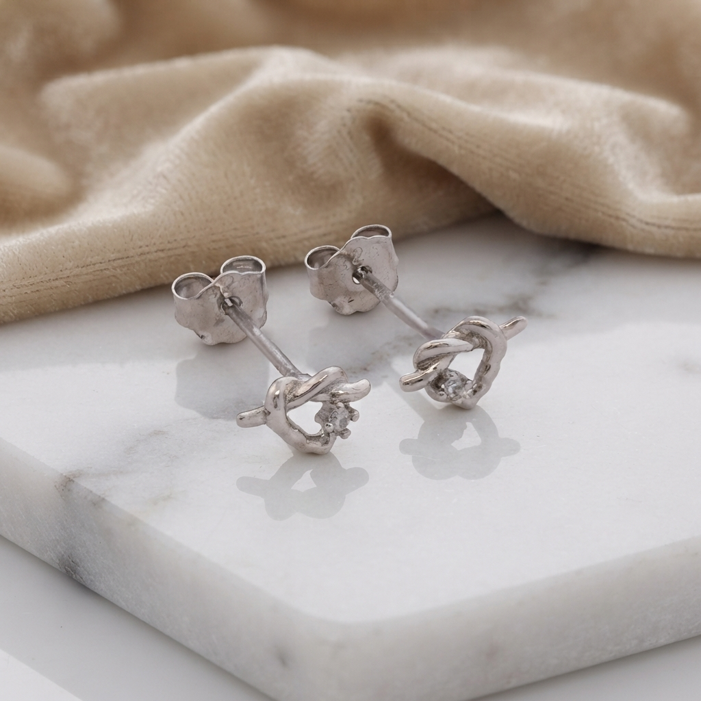 Topos Heart Royale 6,7 mm en Plata