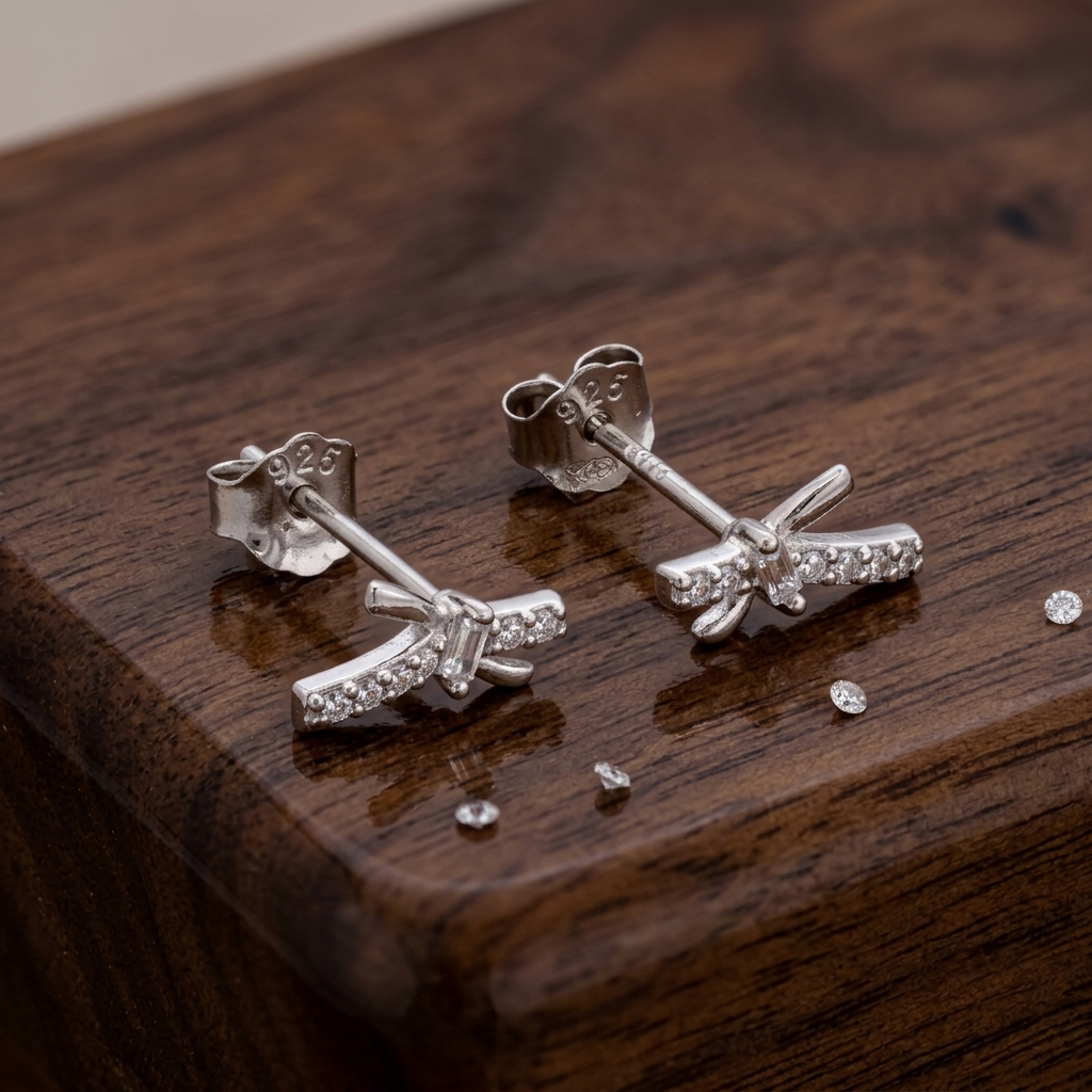 Topos Libélula Éclat 8,7 mm en Plata
