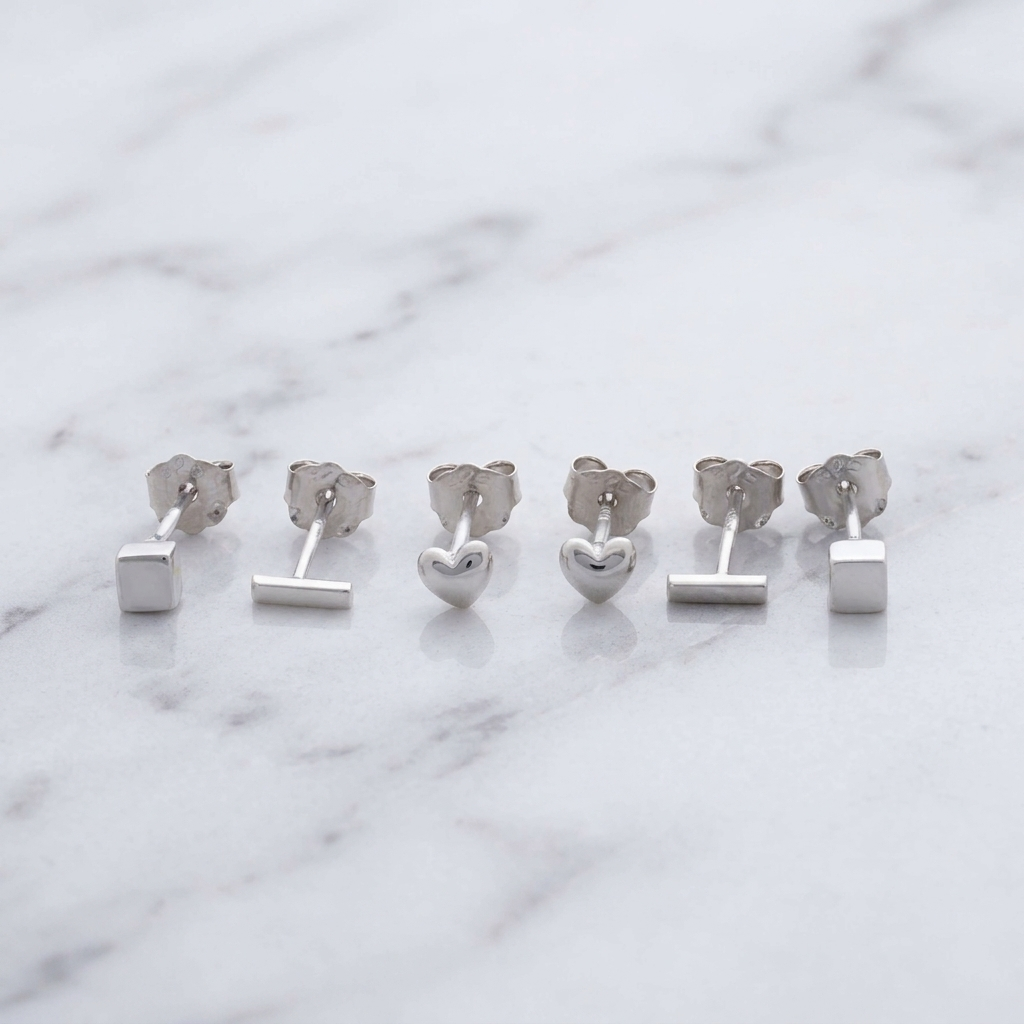 Topos Set Argenta Tria en Plata