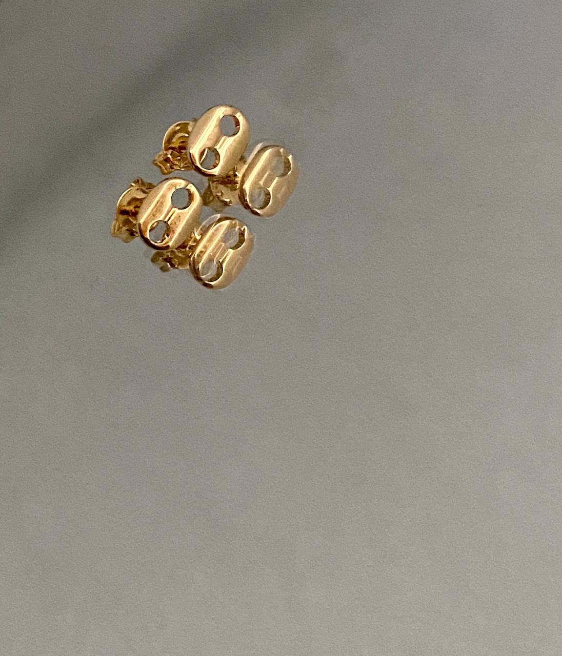 Topos Gcci en Oro Laminado