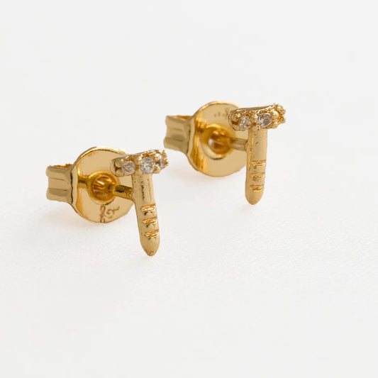 Topos CT Clavo en Oro Laminado