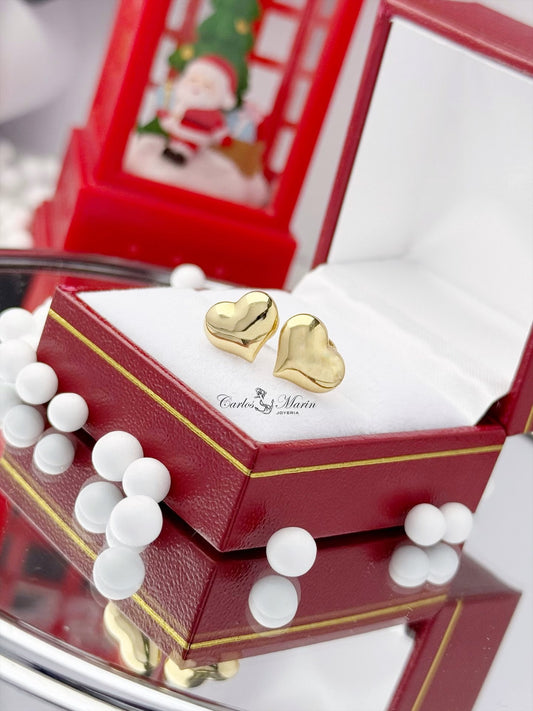 Topos Corazón en Oro de 18K