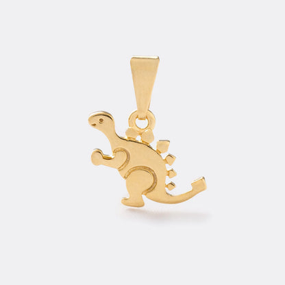 Dije Dinosaur en Oro Laminado
