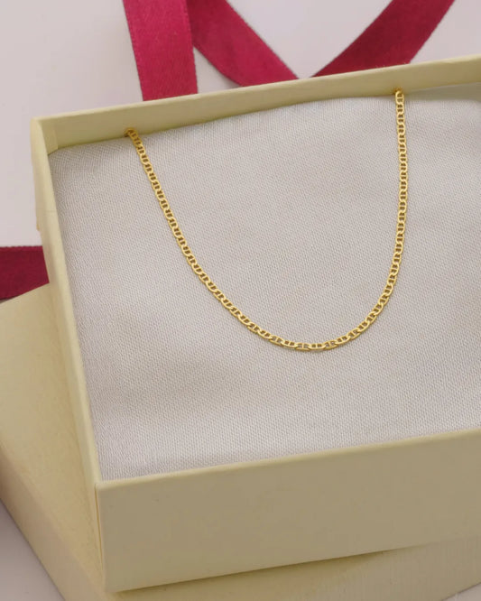 Cadena Marine IT 1.5 mm – 65 cm en Oro Laminado