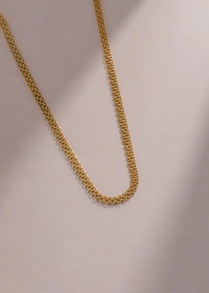 Cadena China IT 3 mm – 65 cm en Oro Laminado