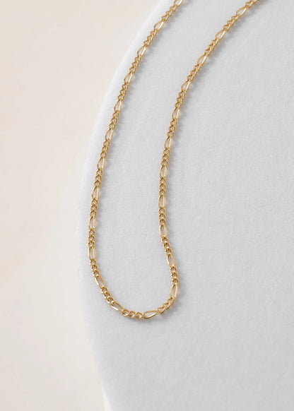 Cadena 3x1 IT 1.6 mm – 45 cm en Oro Laminado