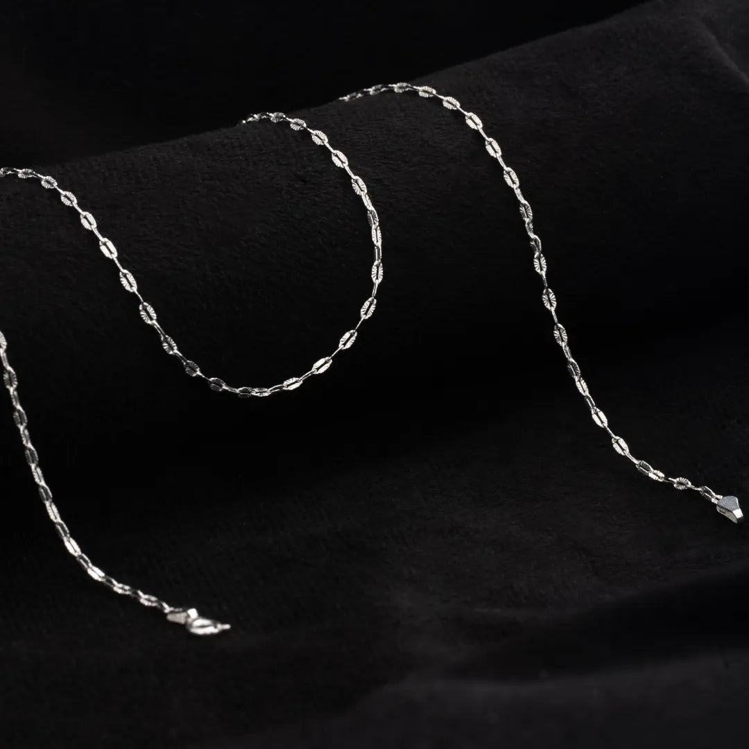 Cadena Destello de 45 cm en Plata