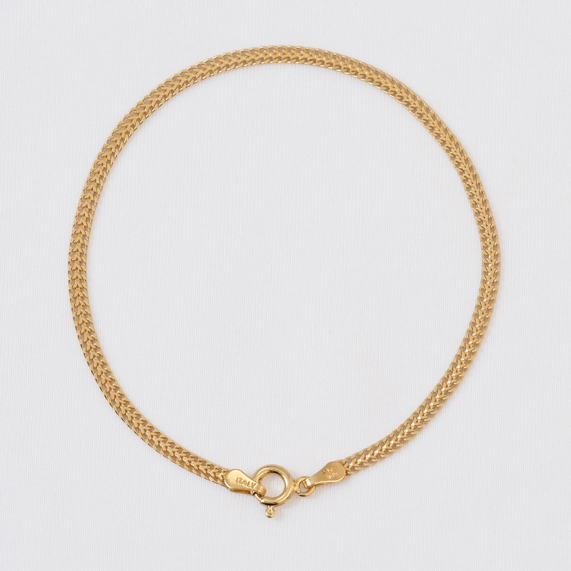 Pulsera Arrow IT 2.6 mm 19.5 cm en Oro Laminado