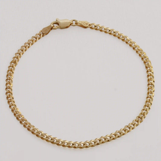 Pulsera Cuban Link IT 3.1 mm 19 cm en Oro Laminado