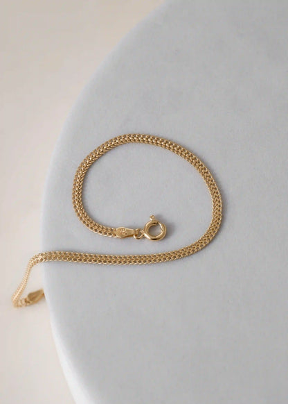 Pulsera Arrow IT 2.6 mm 19.5 cm en Oro Laminado