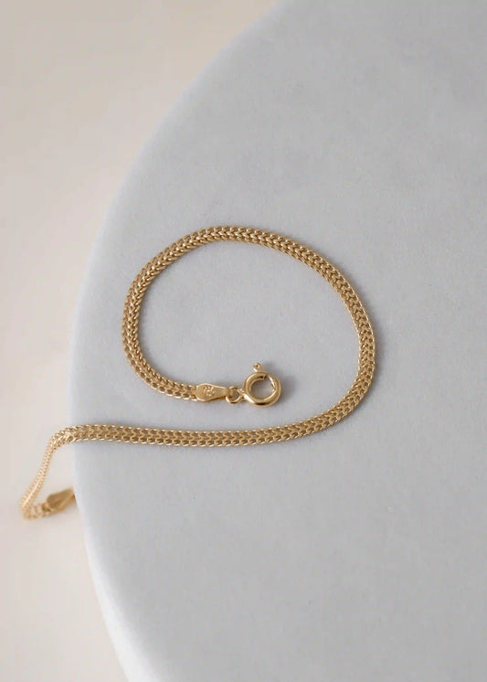 Pulsera Arrow IT 2.6 mm 19.5 cm en Oro Laminado