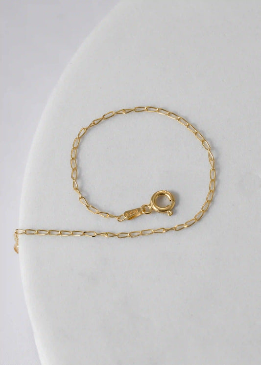 Pulsera Grumetta Rada IT 16 cm en Oro Laminado