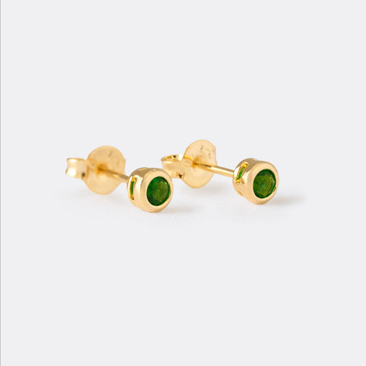 Topos Green Circle en Oro Laminado
