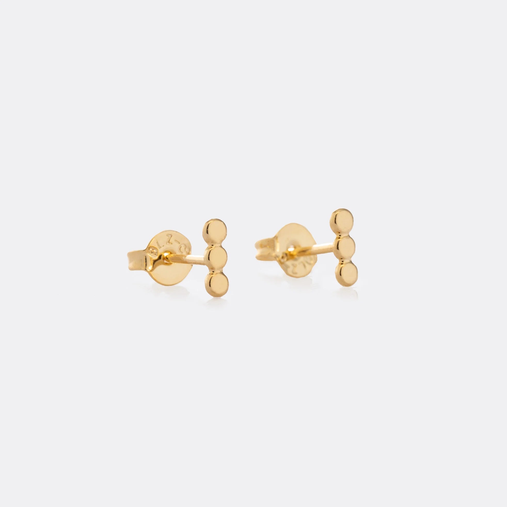 Topos Tri Balín en Oro Laminado