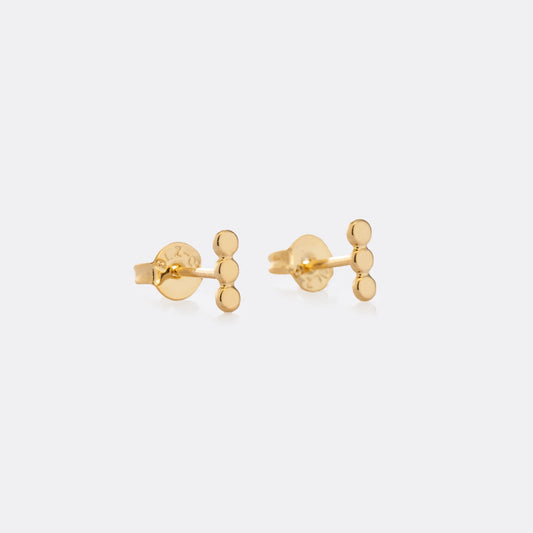 Topos Tri Balín en Oro Laminado